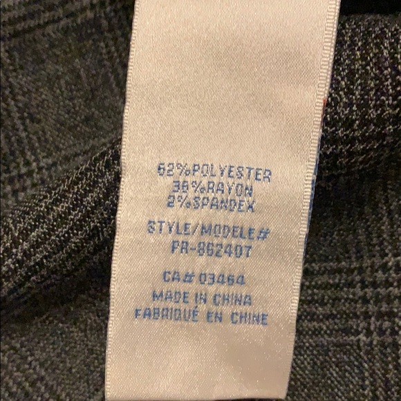 Grey Pencil Skirt with Black Lace - Picture 4 of 5